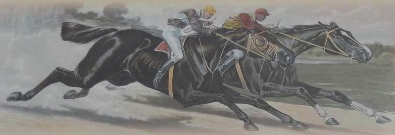 Marker detail: Isaac Murphy on Salvator in 1890 image, Touch for more information