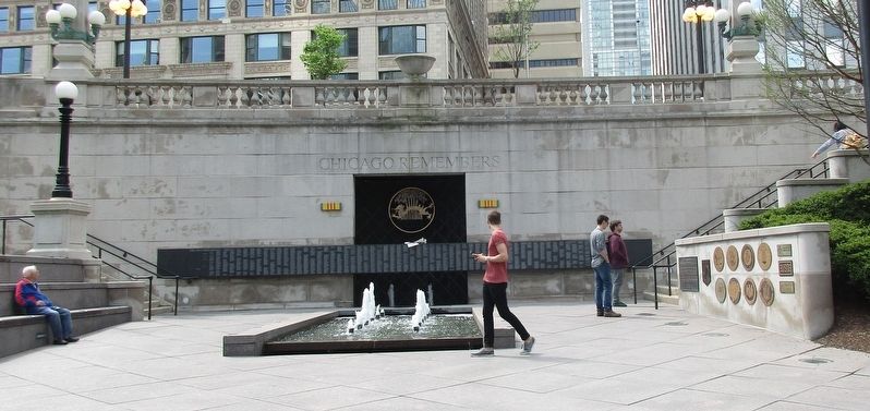 Chicago Remembers Marker. Click for full size. Chicago Remembers Marker image. Click for full size.