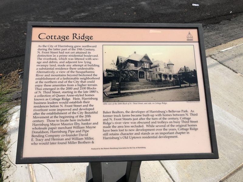 Cottage Ridge Historical Marker