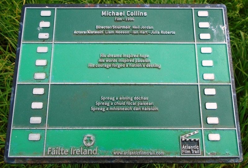 Michael Collins Film Marker image, Touch for more information