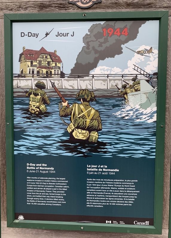 D-Day/Jour-J Marker image, Touch for more information