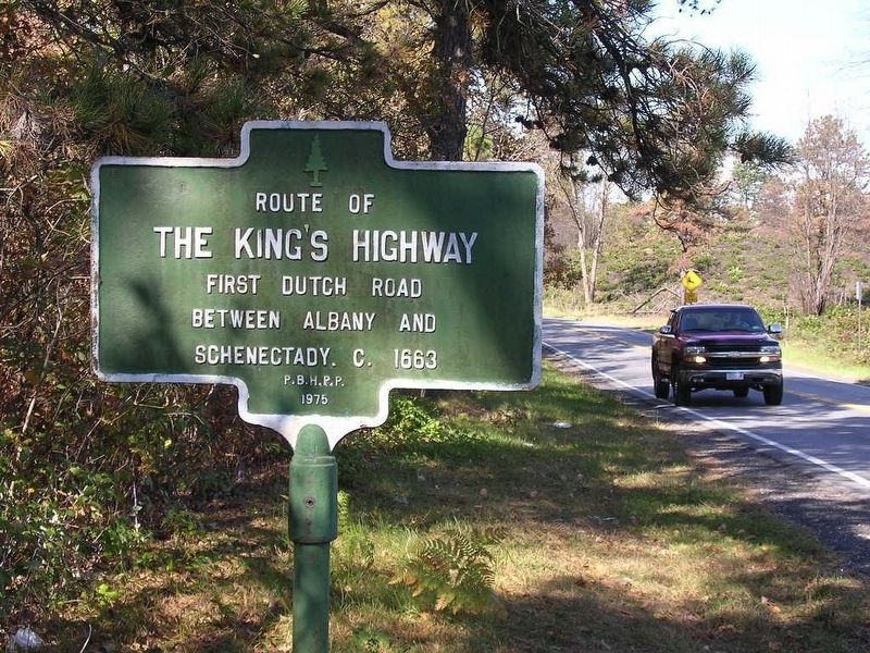 The Kings Highway Marker image, Touch for more information