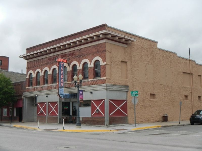 Mackey Building (Montana Tavern). Click for full size. Mackey Building (Montana Tavern) image. Click for full size.