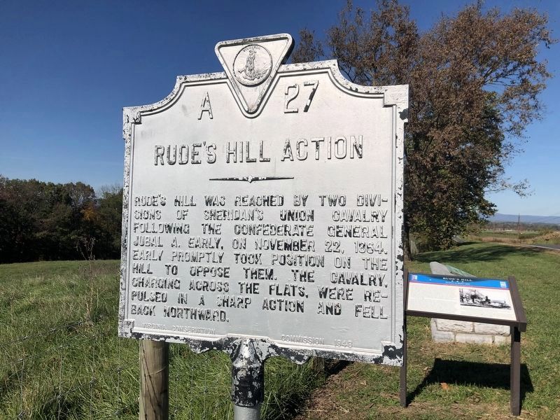 Rudes Hill Action Marker image. Click for full size.
