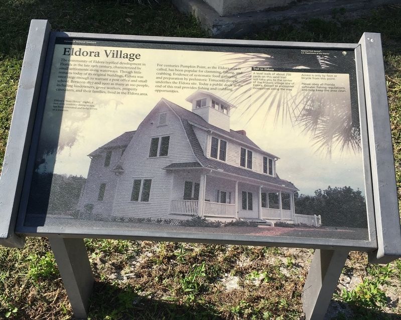 Eldora Village Historical Marker