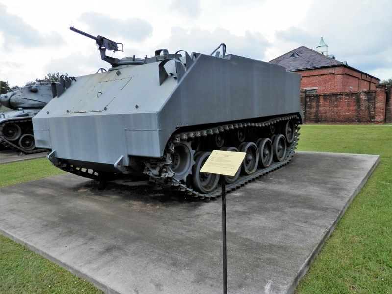 M59 Armored Personnel Carrier Marker image. Click for full size.