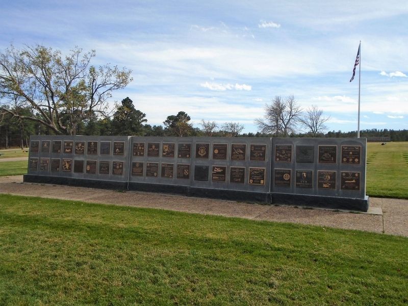 Army Air Corps Enlisted Pilots Marker on Memorial Wall image. Click for full size.