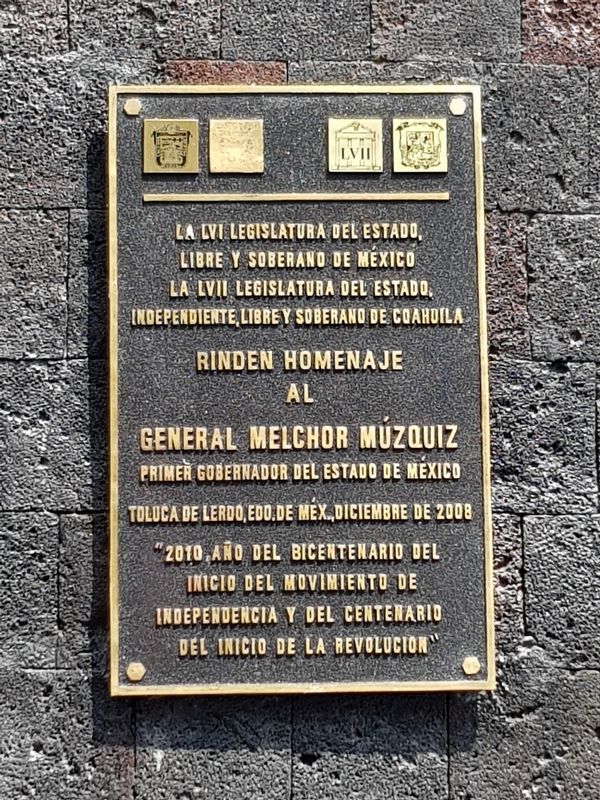 General Melchor Mzquiz Marker image. Click for full size.