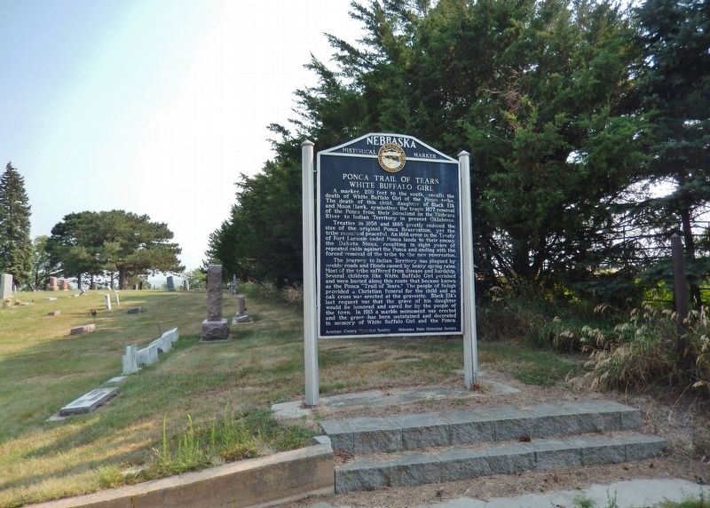 Ponca Trail of Tears Marker image, Touch for more information