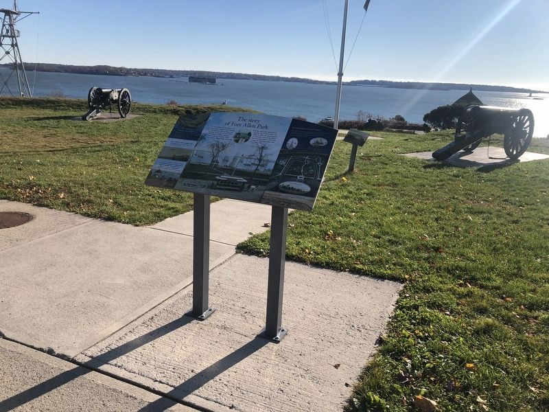 The story of Fort Allen Park Marker image, Touch for more information