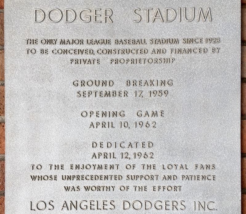On this date: Dodger Stadium's 1962 grand opening