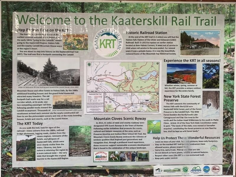 Welcome to the Rail Trail!
