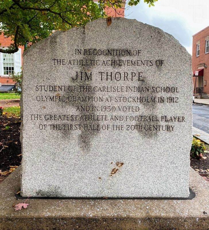 Jim Thorpe Marker image, Touch for more information