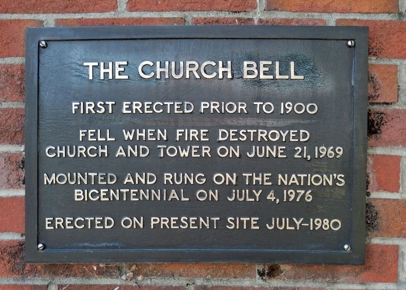 The Church Bell Marker image. Click for full size.