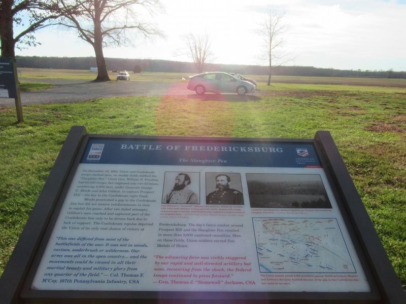 Battle of Fredericksburg Marker image, Touch for more information