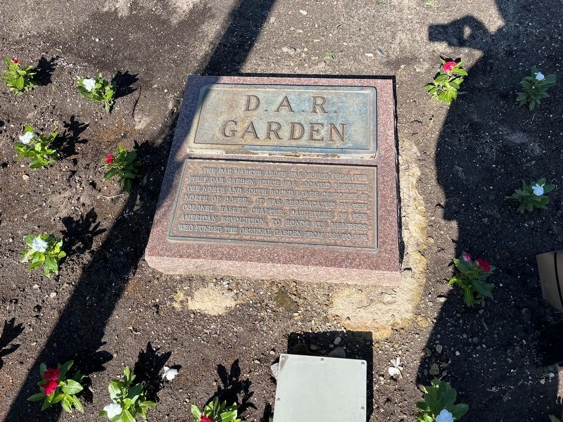 D.A.R. Garden Marker image, Touch for more information