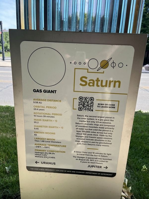 Saturn Marker image. Click for full size.