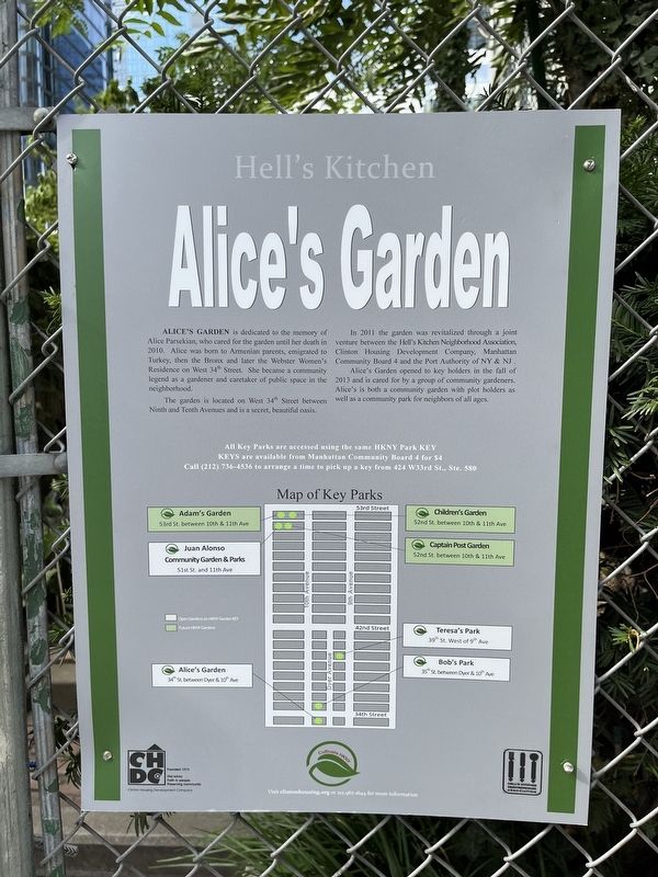 Alice's Garden (U.S. National Park Service)