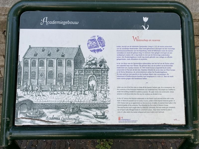 Academiegebouw / Academy Building Marker image. Click for full size.