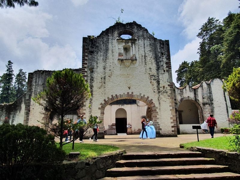 The Main Church of the Ex Convent Desierto de los Leones image. Click for full size.
