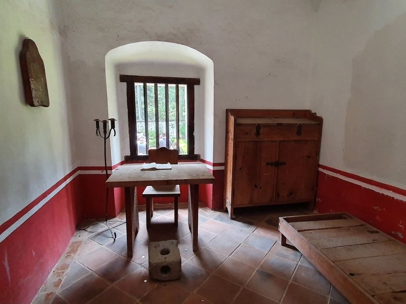En example of a room at the Ex Convent Desierto de los Leones image. Click for full size.