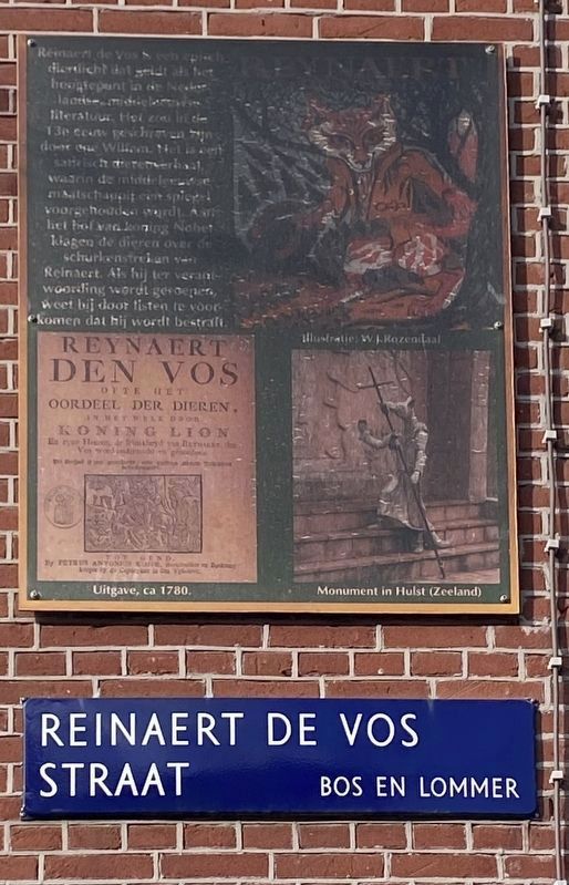 Reinaert de Vos / Reynard the Fox Marker image. Click for full size.