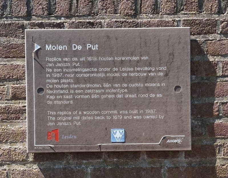 Molen De Put / Puts Mill Marker image. Click for full size.