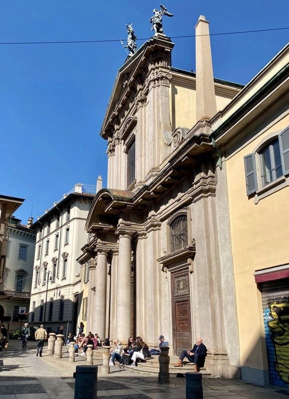 San Giorgio al Palazzo and Marker image. Click for full size.