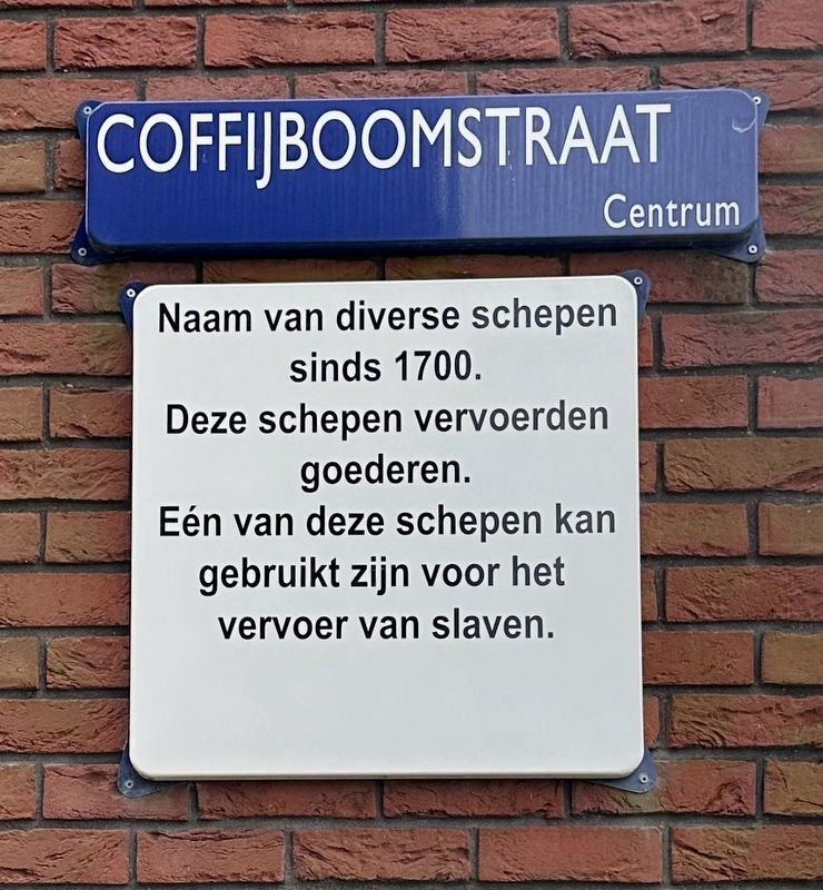 Coffijboomstraat / Coffijboom Street Marker image. Click for full size.
