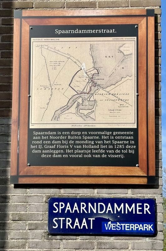 Spaarndammerstraat Marker image. Click for full size.
