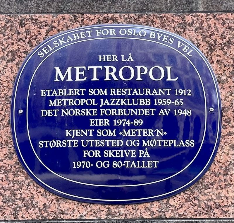 Metropol Marker image. Click for full size.