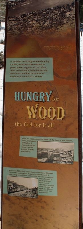 Hungry for Wood Marker image, Touch for more information