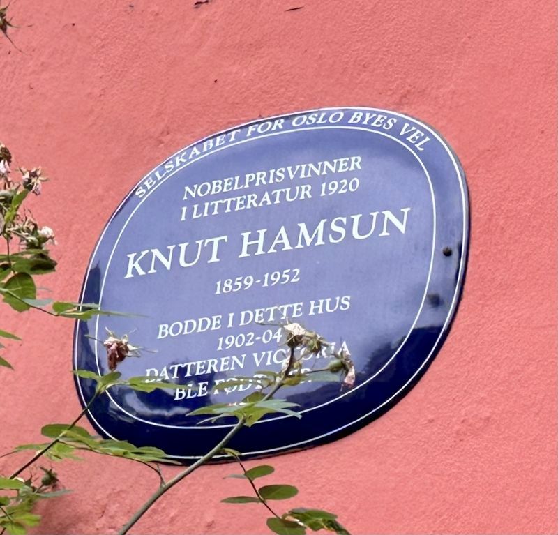 Knut Hamsun Marker image. Click for full size.