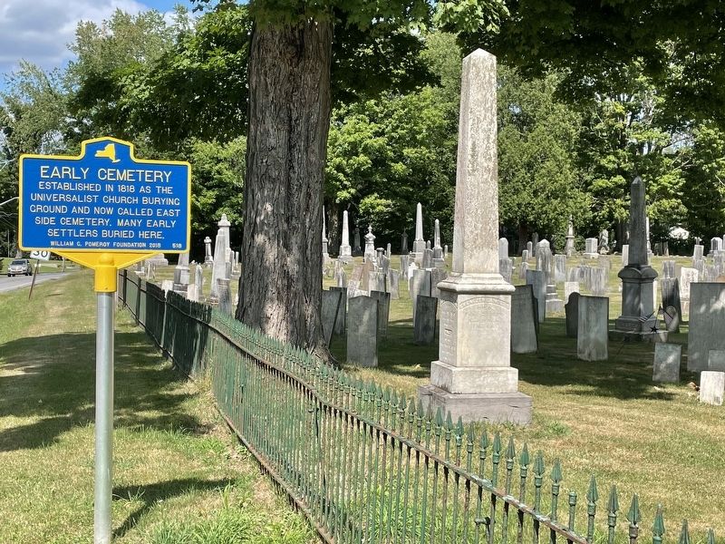 Early Cemetery Marker image, Touch for more information