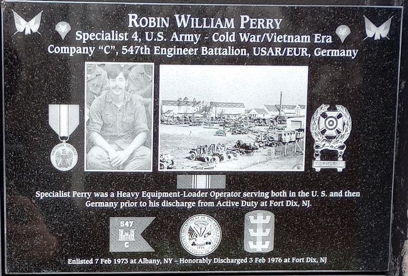 Robin William Perry Marker image. Click for full size.