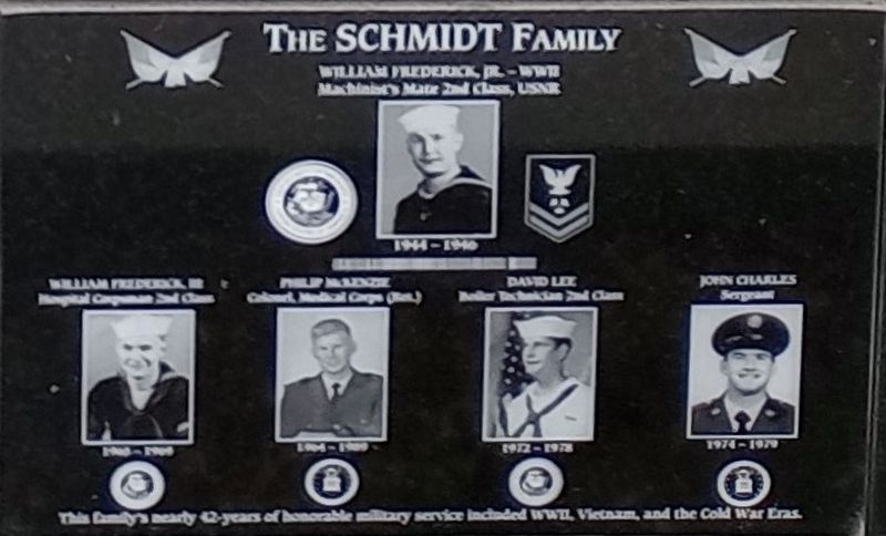 The Schmidt Family Marker image. Click for full size.