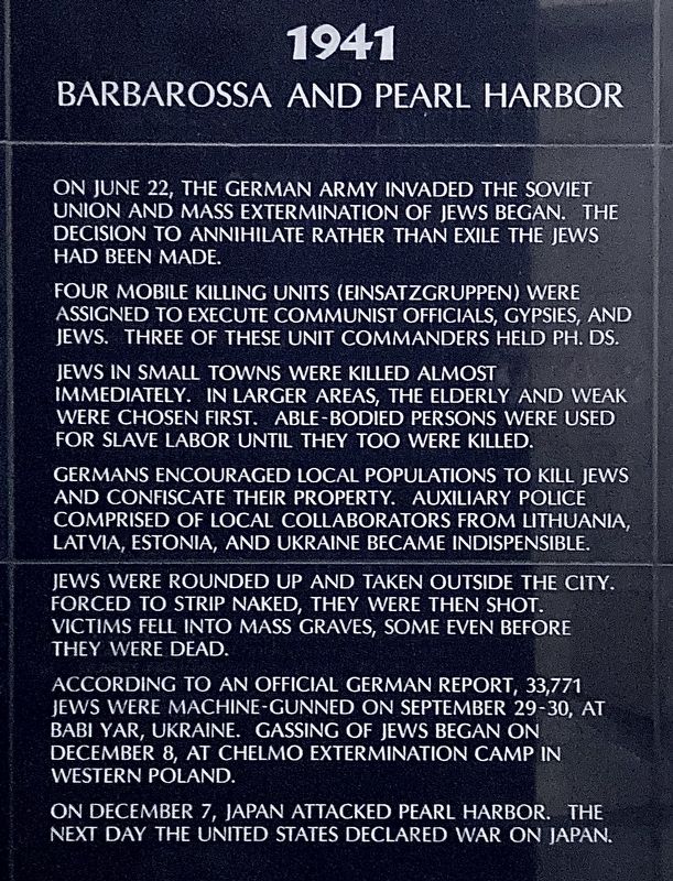 1941 Marker image. Click for full size.