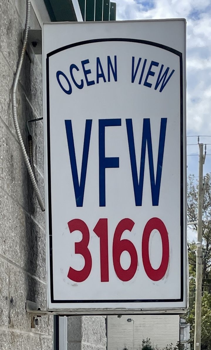 Photo Ocean View VFW 3160 sign