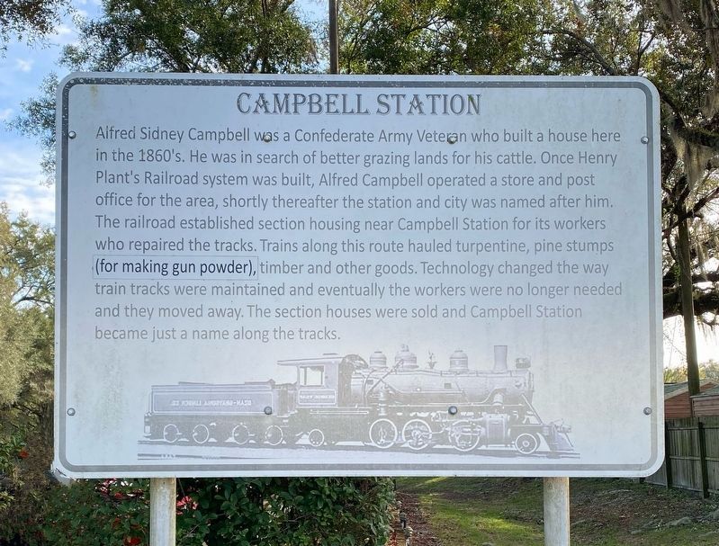 Campbell Station Marker image. Click for full size.