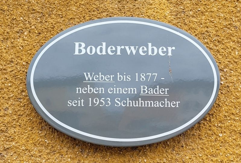 Boderweber Marker image. Click for full size.