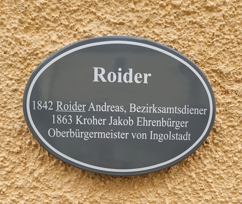 Roider Marker image. Click for full size.