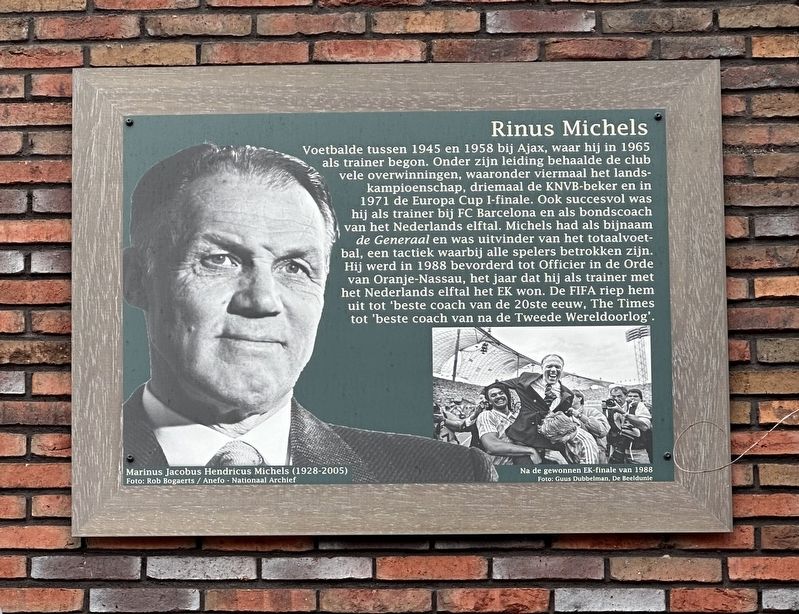 Rinus Michels Marker image. Click for full size.