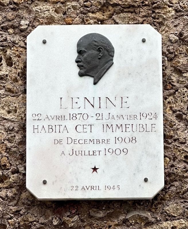 Lenine / Lenin Marker image. Click for full size.