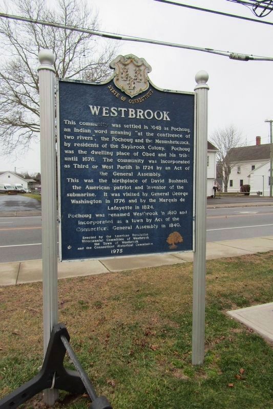 Westbrook Marker image. Click for full size.