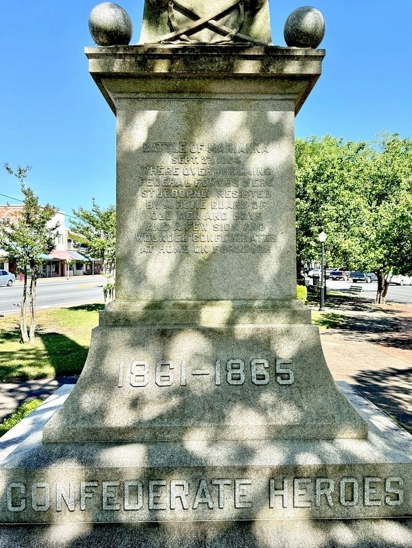 Confederate Heroes Monument Marker image. Click for full size.