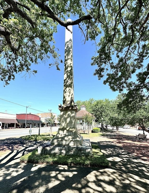 Confederate Heroes Monument image. Click for full size.