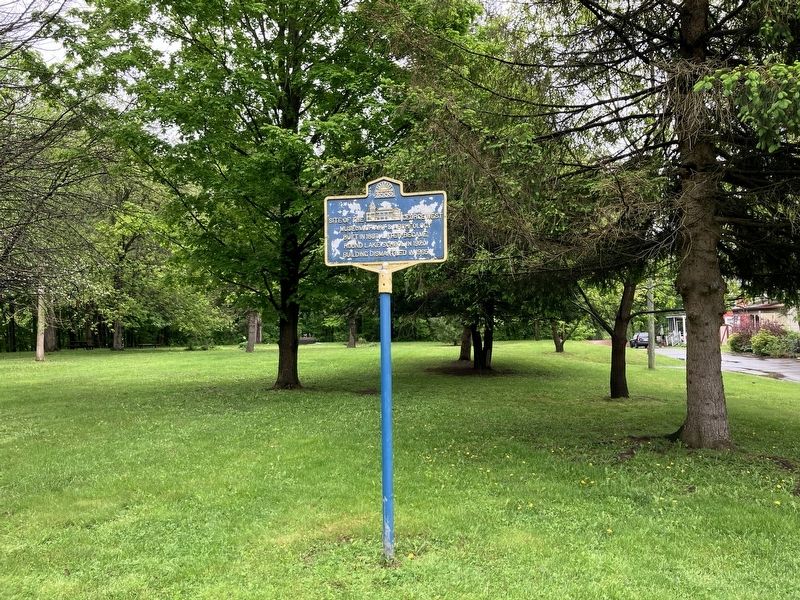 Site of the George West Museum Marker image. Click for full size.