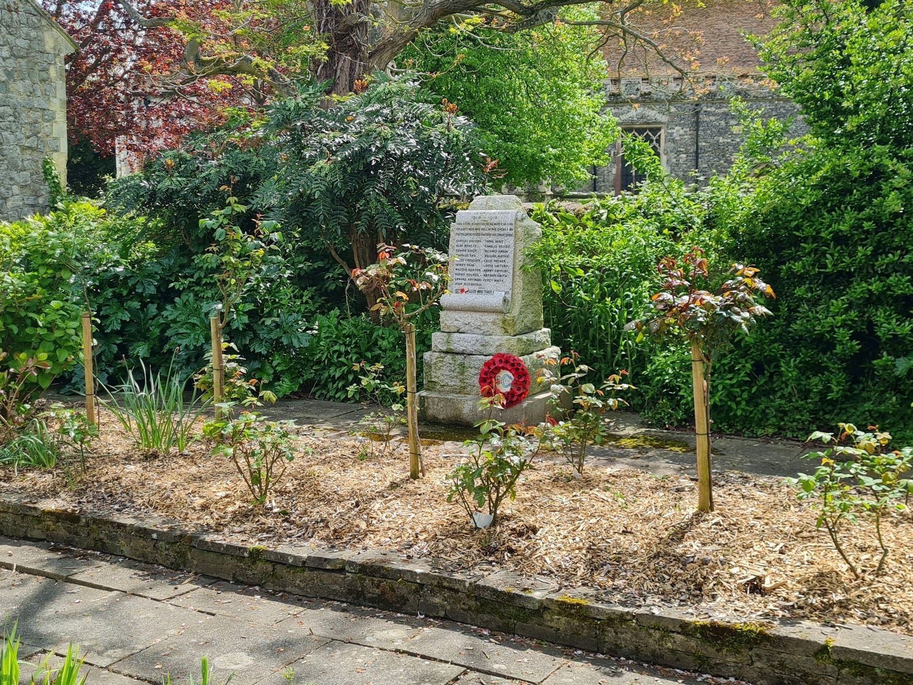 Minster Sunday School WWI Memorial image. Click for full size.