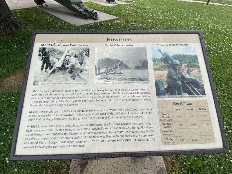 Howitzers Marker image. Click for full size.