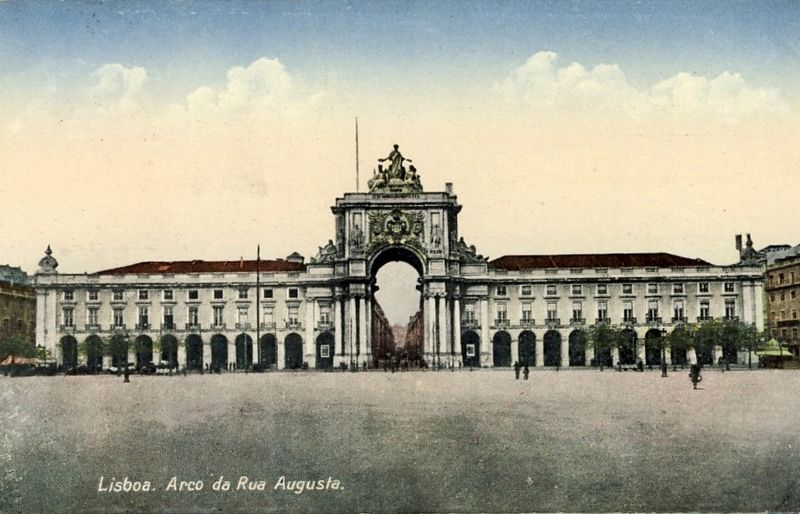 Arco da Rua Augusta image. Click for full size.